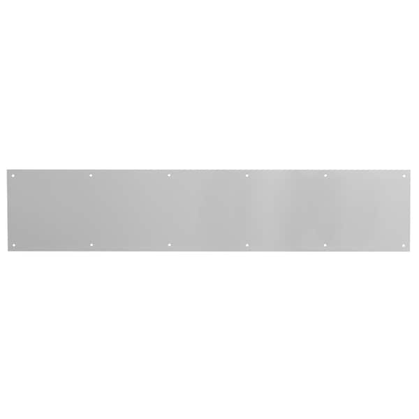 6 in. x 34 in. Aluminum Satin Finish Door Kick Plate